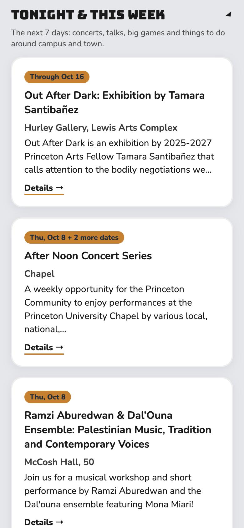 Tonight and this week: an exhibition, a concert series and a performance